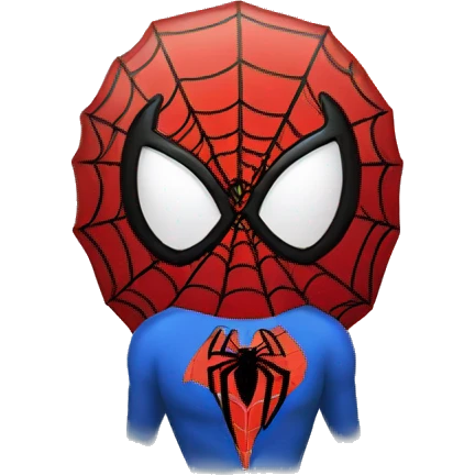 Spiderman web emoji emoji
