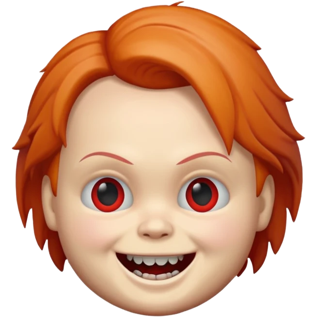 Un emojin de chuky emoji