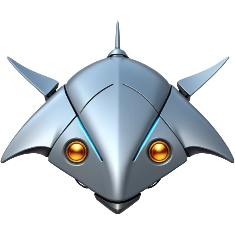 robot stingray emoji
