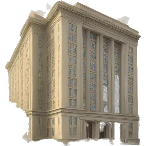the building is in the national style emoji