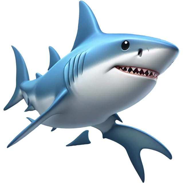 shark with wings emoji