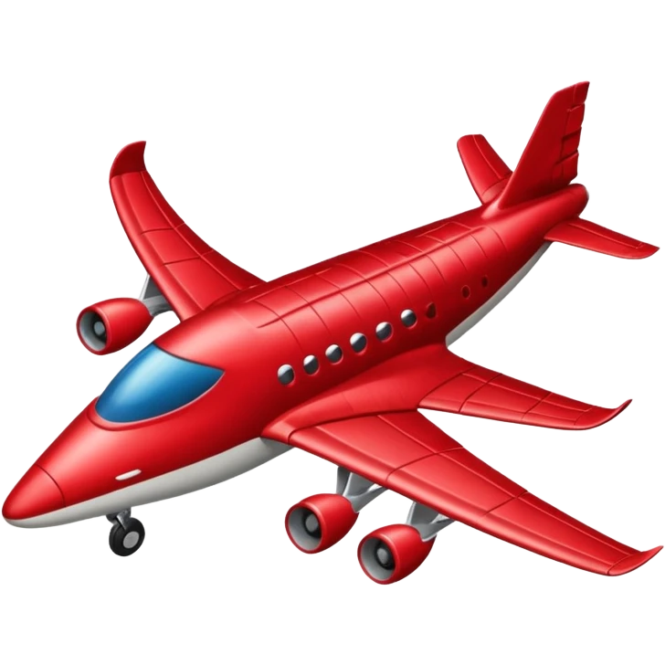 Bombordilo crocodillo with a plane body red emoji