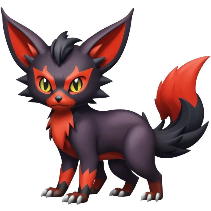 Noivern-Litten-Zorua full body emoji