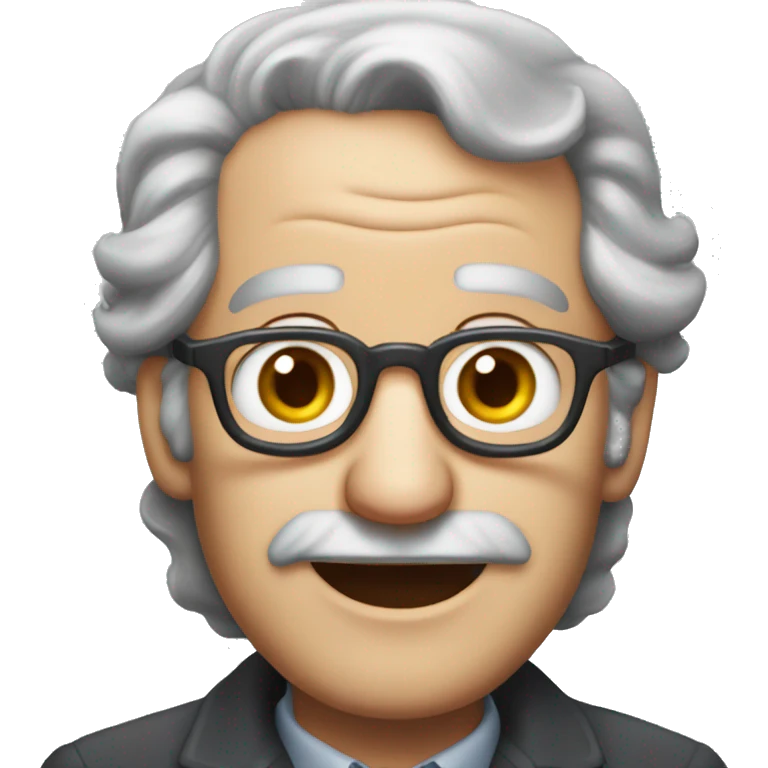 Steven Spielberg grey hair balding emoji