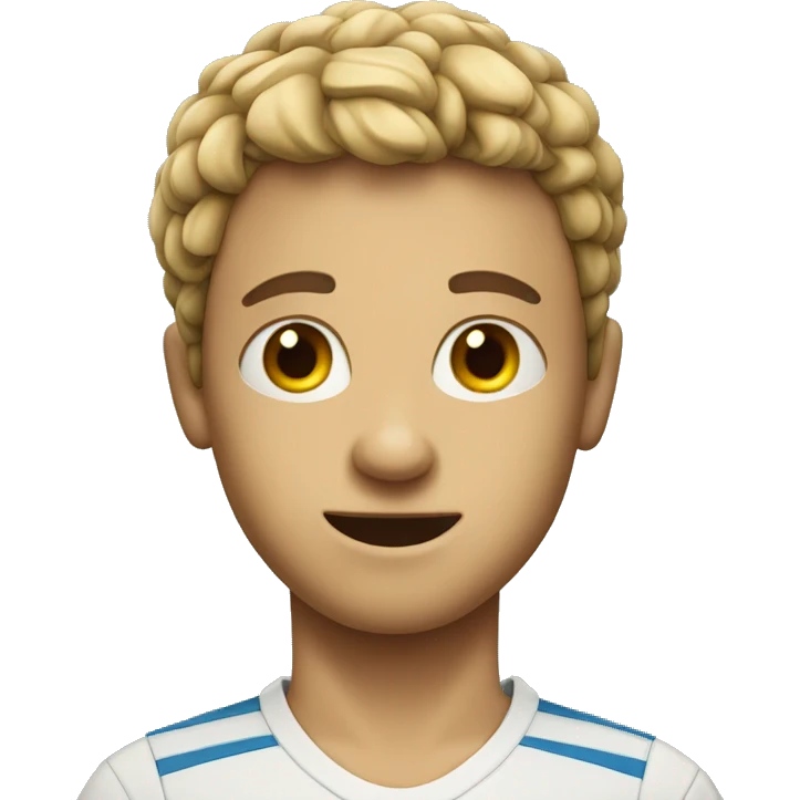 Tennis head boy emoji