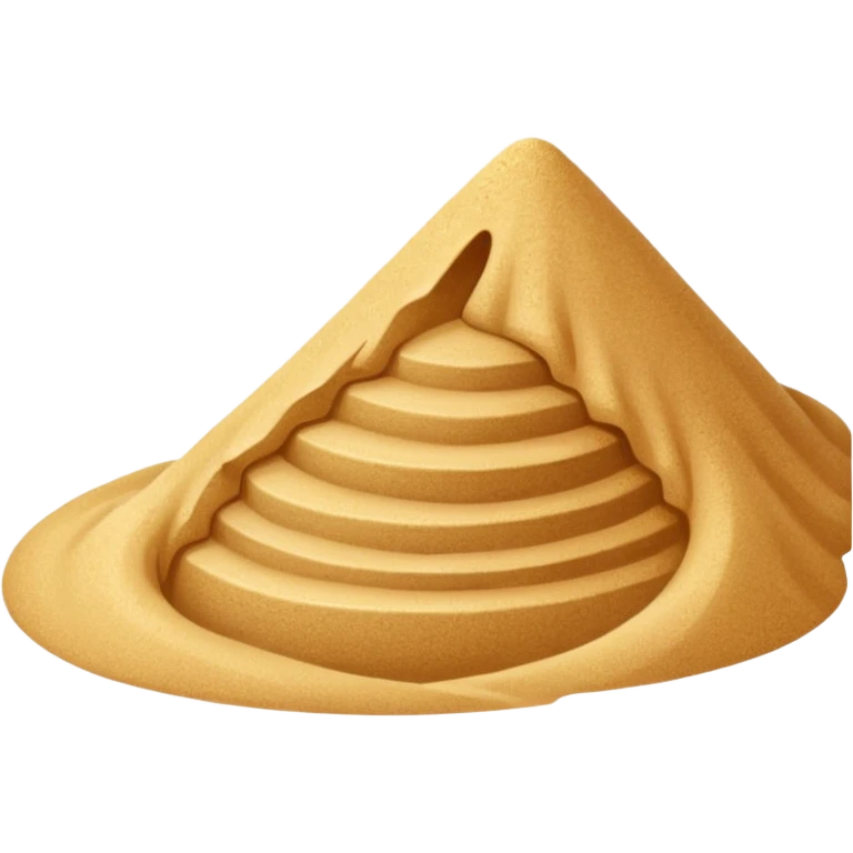 pile of the sand emoji
