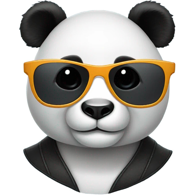 panda wearing sunglasses emoji
