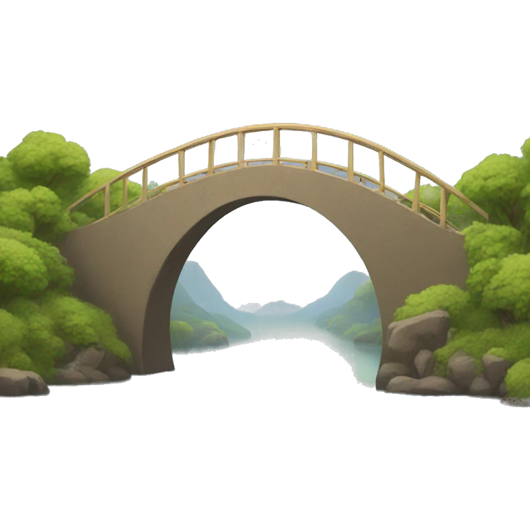rainbow bridge  emoji