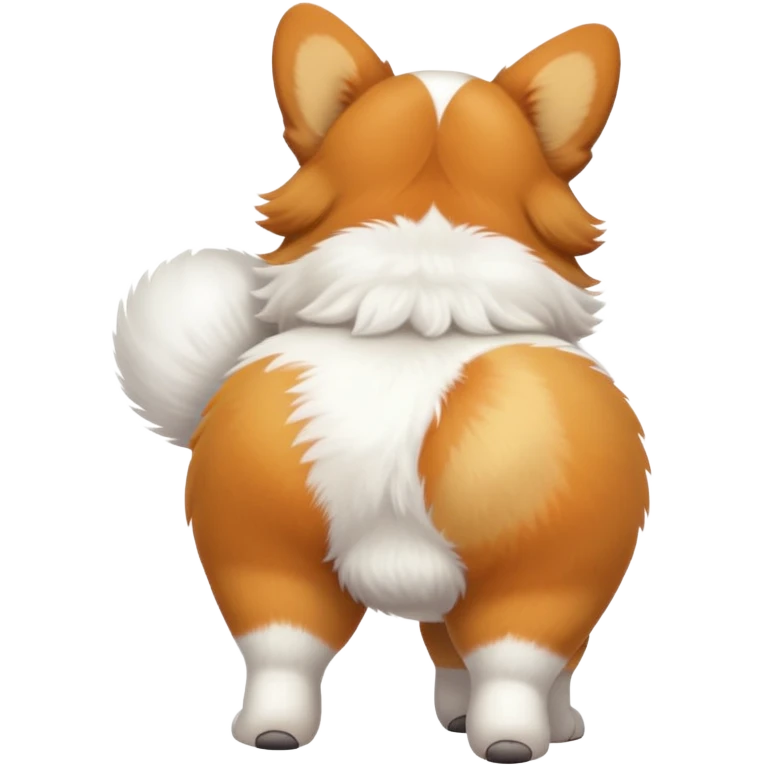 corgi butt emoji