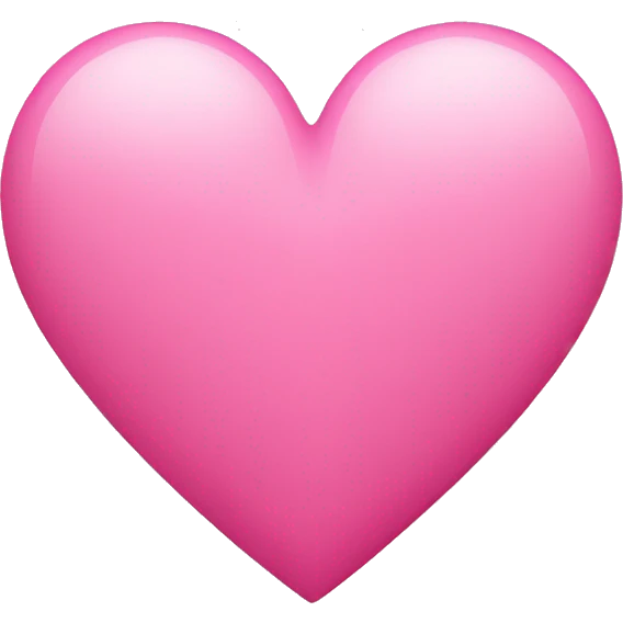 Pink heart emoji
