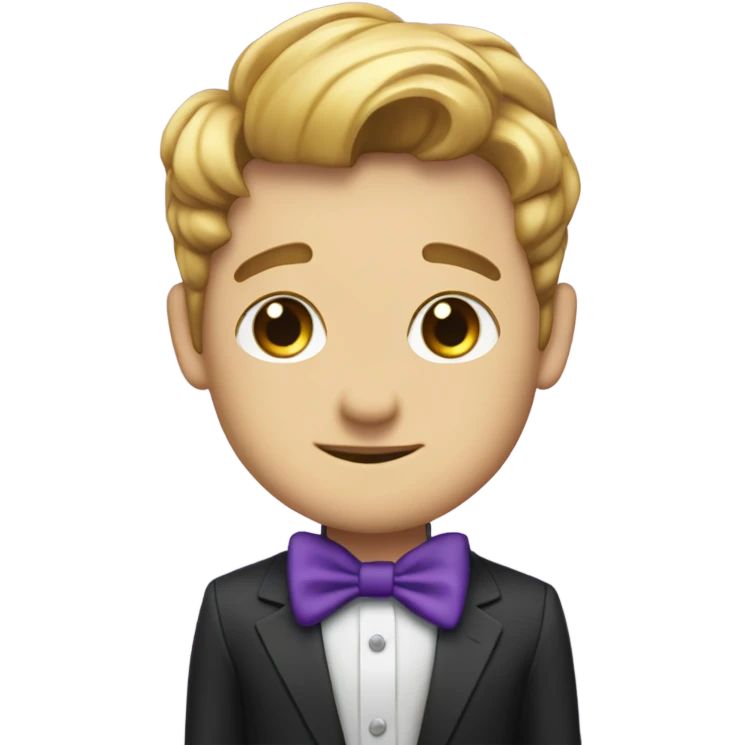 Buble te-a violet  emoji