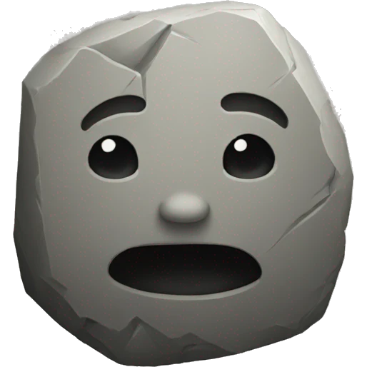 stone emoji