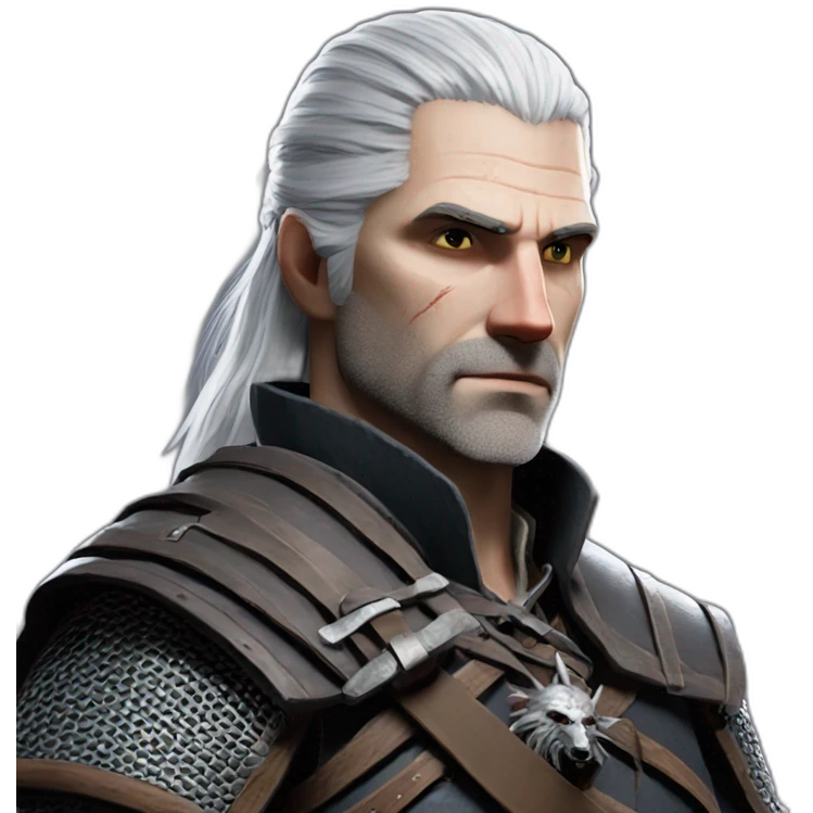 Geralt of the rivia emoji