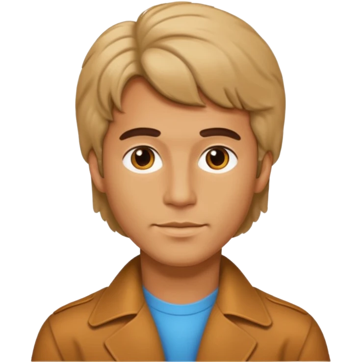 70s 80s men with hair style  emoji
