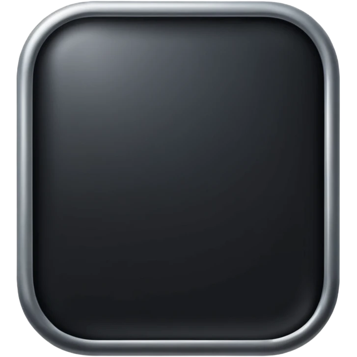 rectangular black shield emoji
