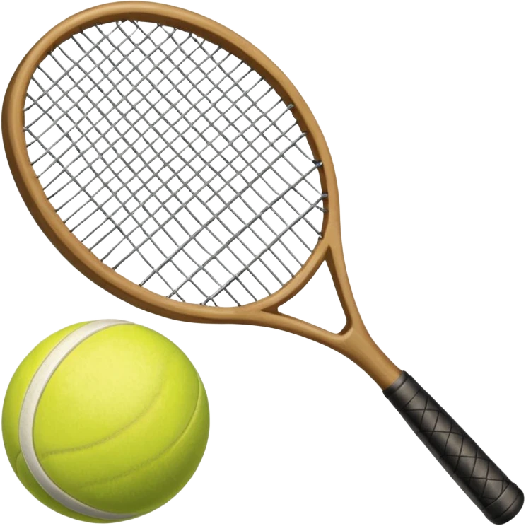 Racket and ball emoji