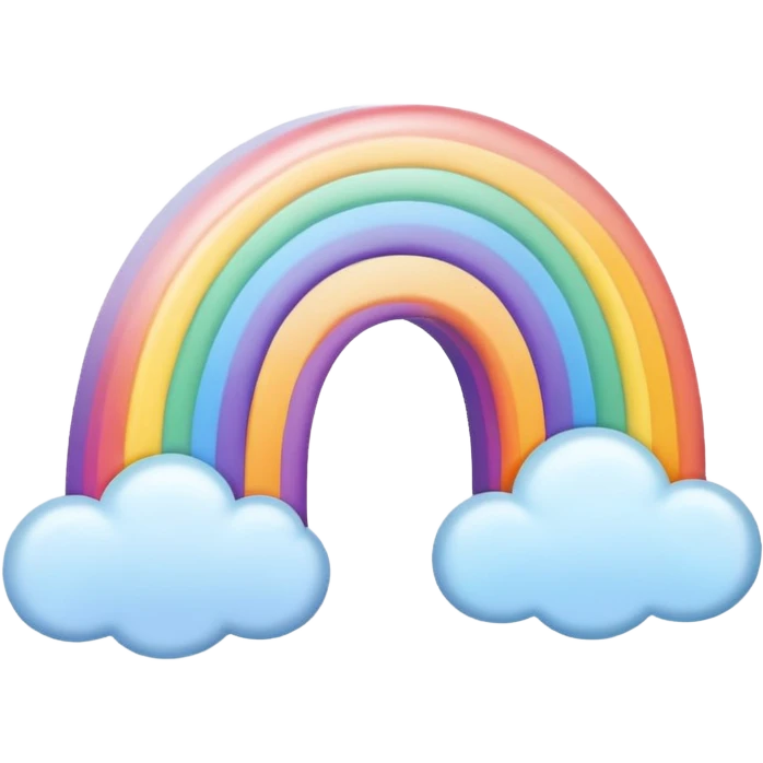 sleep rainbow emoji