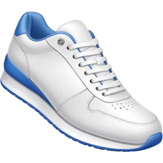 an ios genmoji for white sneakers (NO LOGO) emoji