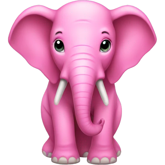 pink elephant emoji