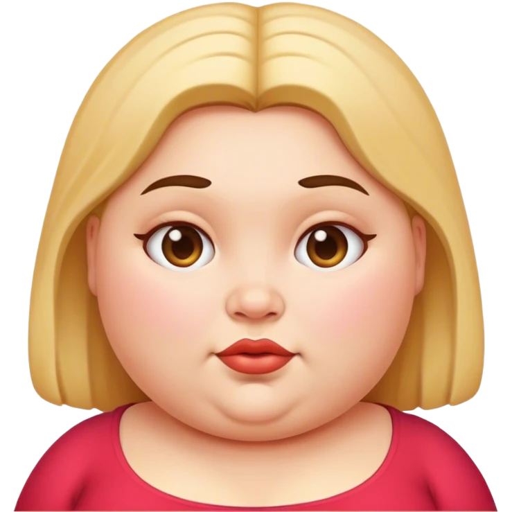 fat girl emoji
