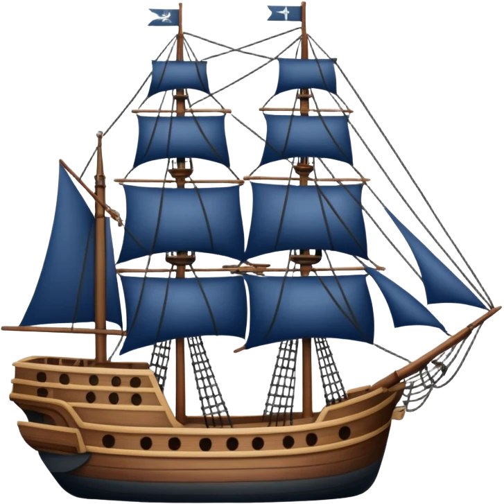 19th century Navy ship emoji