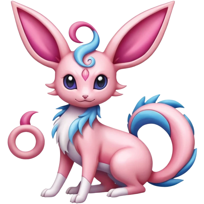 Sylveon-Milotic-Espeon-Pokémon-Fakémon-creature emoji