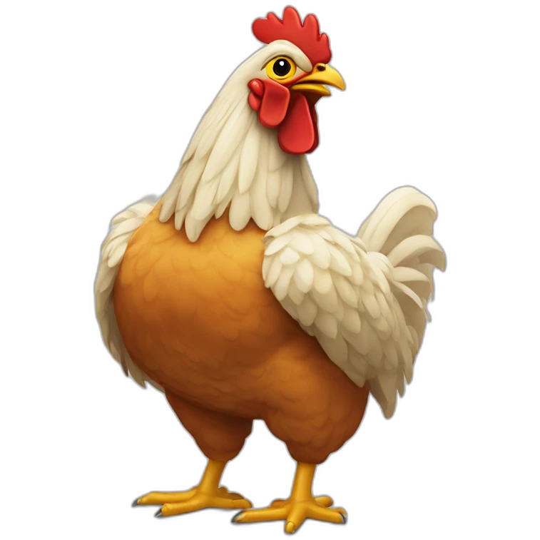 el pollo de okupas emoji