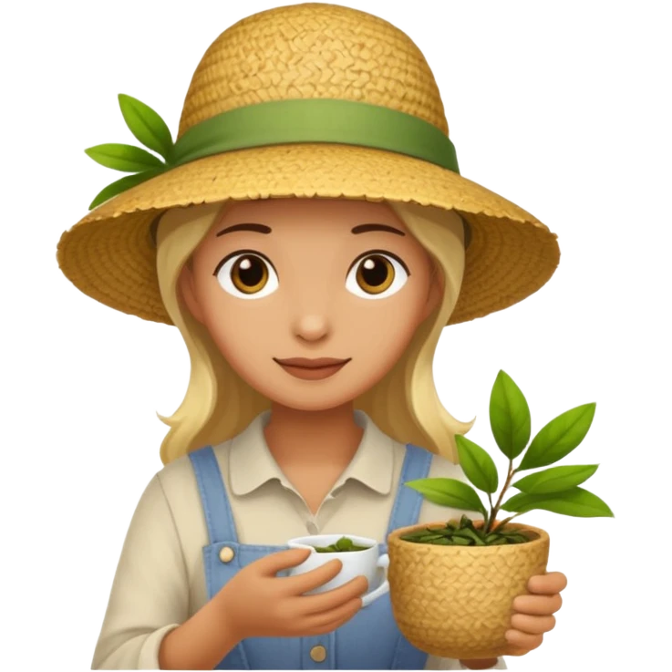 ชาวดอยเก็ยใบชา emoji