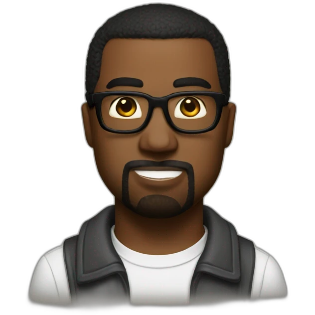 nerd-kanye-west emoji