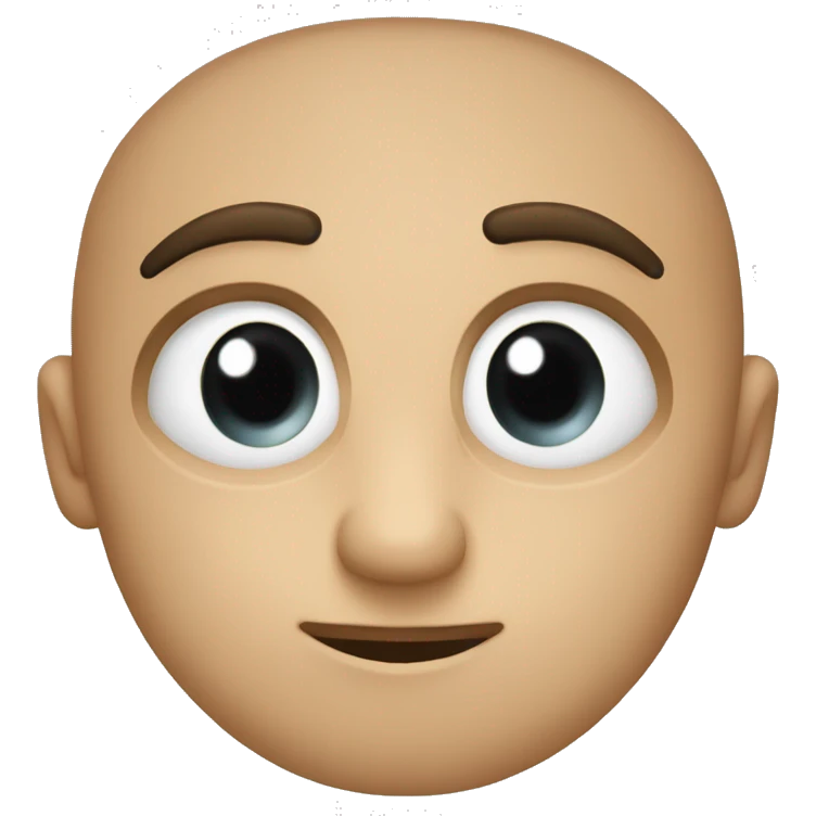 Una cara que en vez de ojos tiene las letras ewe emoji
