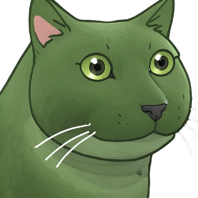 A cat emoji