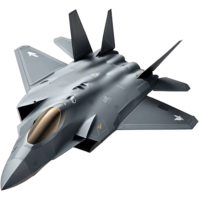 F-22 Raptor - Lockheed Martin (Model Year: 2020) (Iconic colour: Stealth gray) emoji