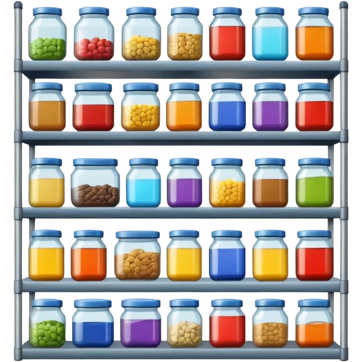 shelf organized household storage emoji