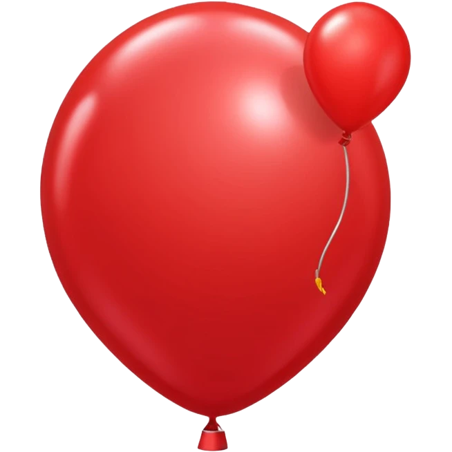 red balloon emoji