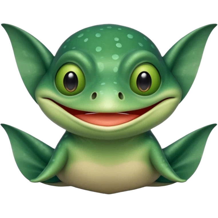 pepe the frog, as a stingray emoji