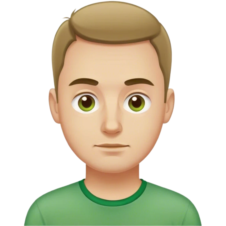 polish man in green shirt emoji