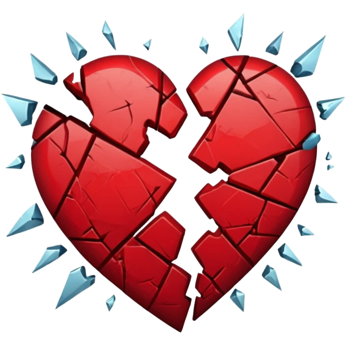 coeur brisé emoji