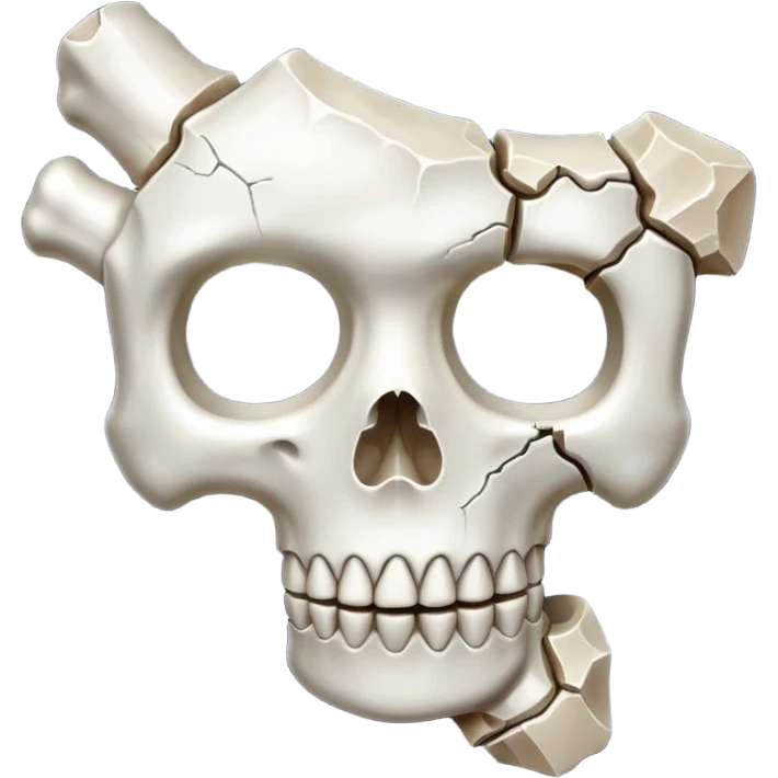 bone break emoji