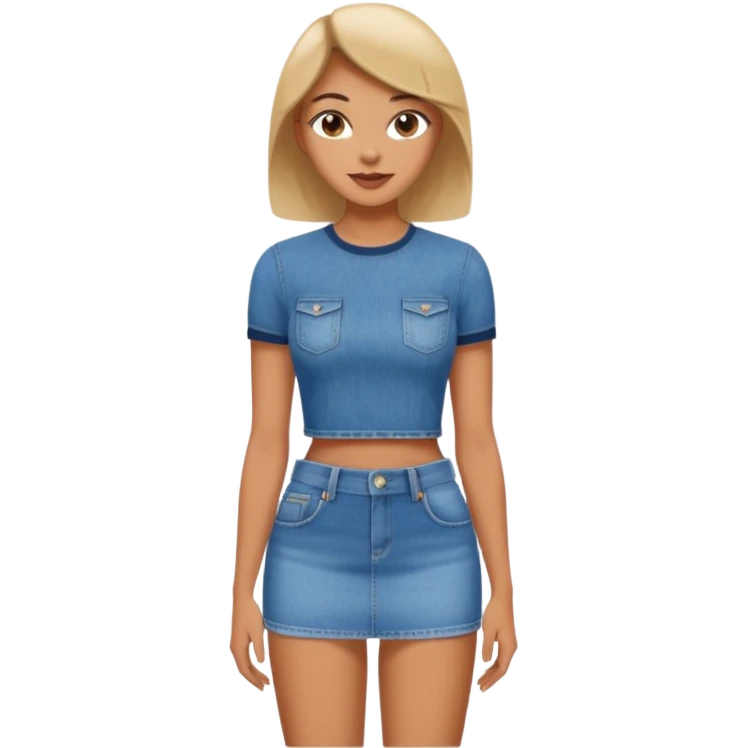 Sexy Mini skirt very short emoji