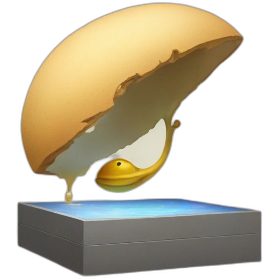 The Persistence of Memory emoji