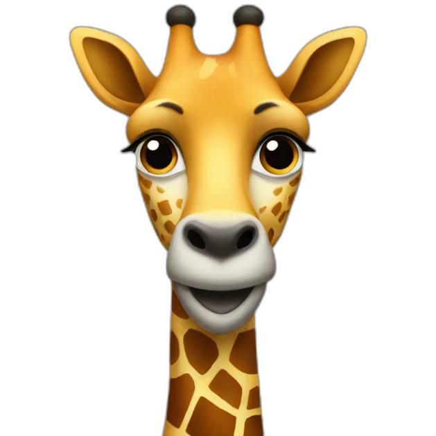 Police Giraffe emoji