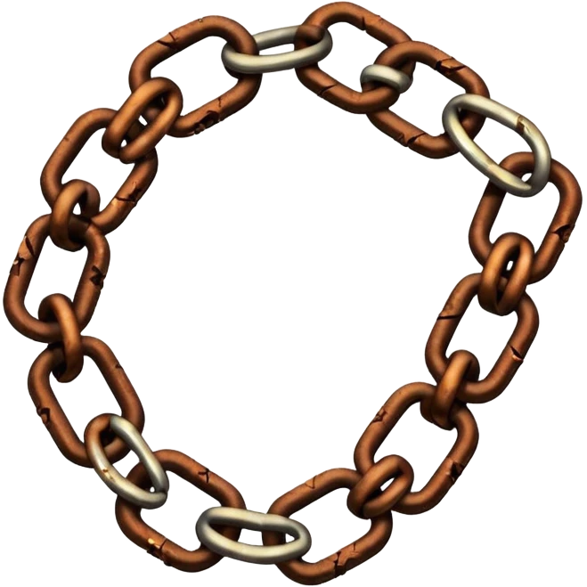 The chains are broken emoji