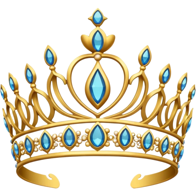 A royal tiara  emoji