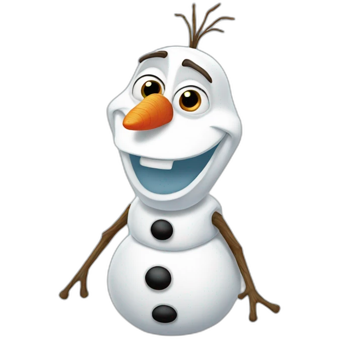 Olaf сумний emoji