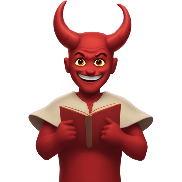 Thankful Devil emoji