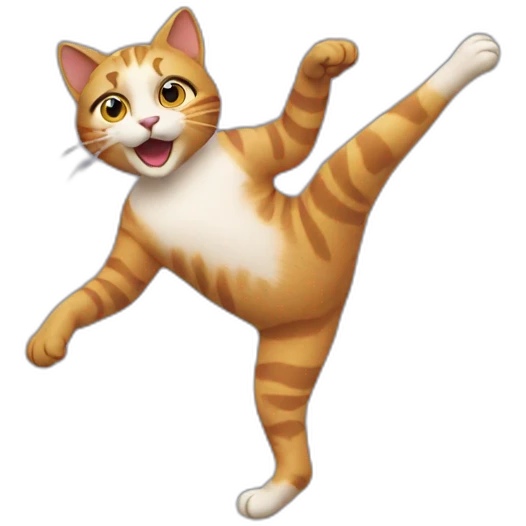 cat dancing emoji