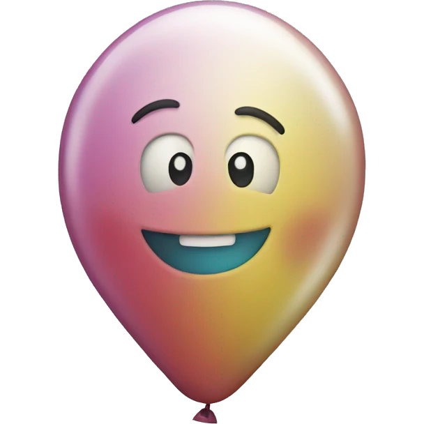 happy balloon emoji