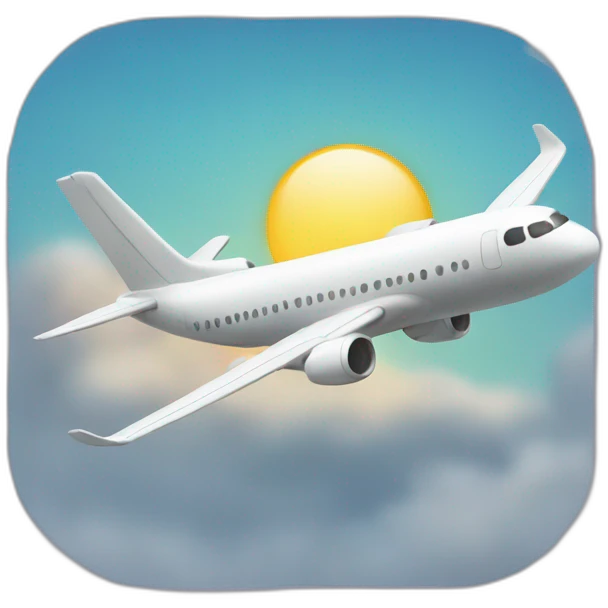 Airplane emoji