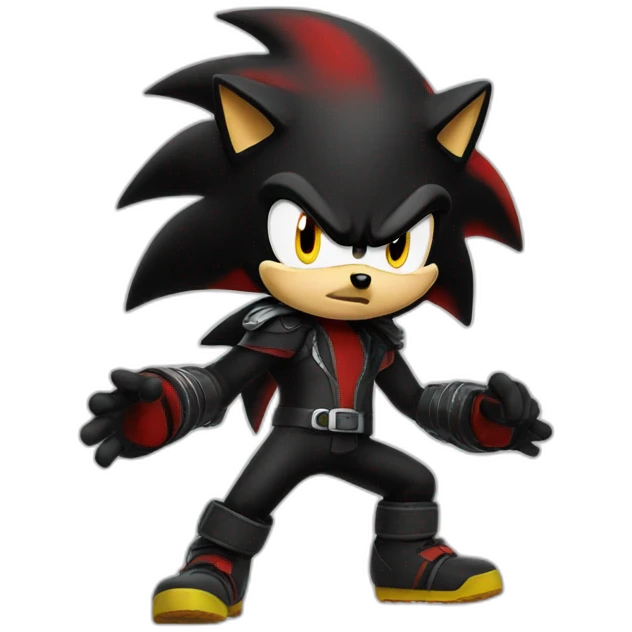 Shadow the hedgehog emoji