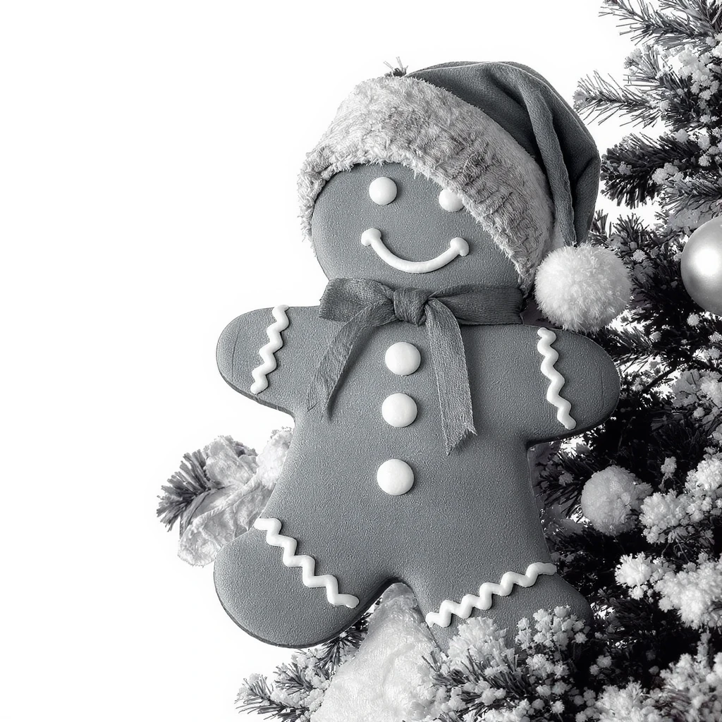 gingerbread man emoji
